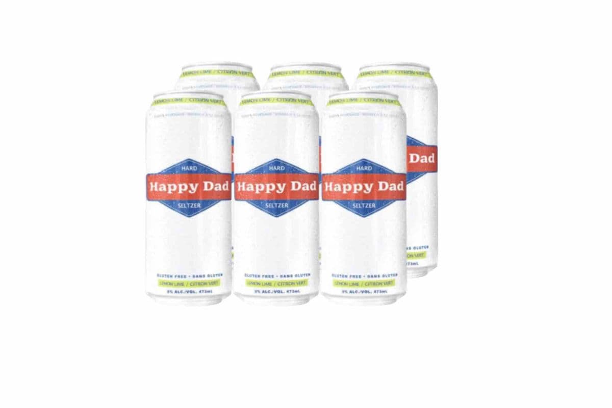 Happy Dad Lemon Lime (6 x 473mL Cans)