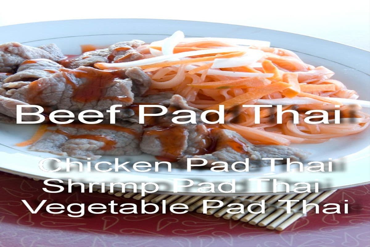 Beef Pad Thai