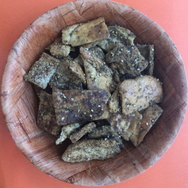 Pita chips zaatar / Pita Chips Zaatar