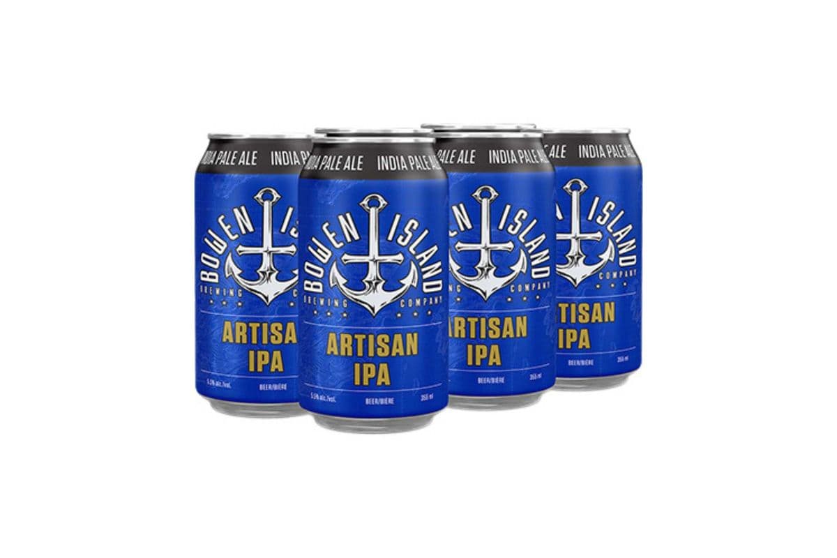 Bowen Island Artisan IPA (6 x 355 ml Cans)