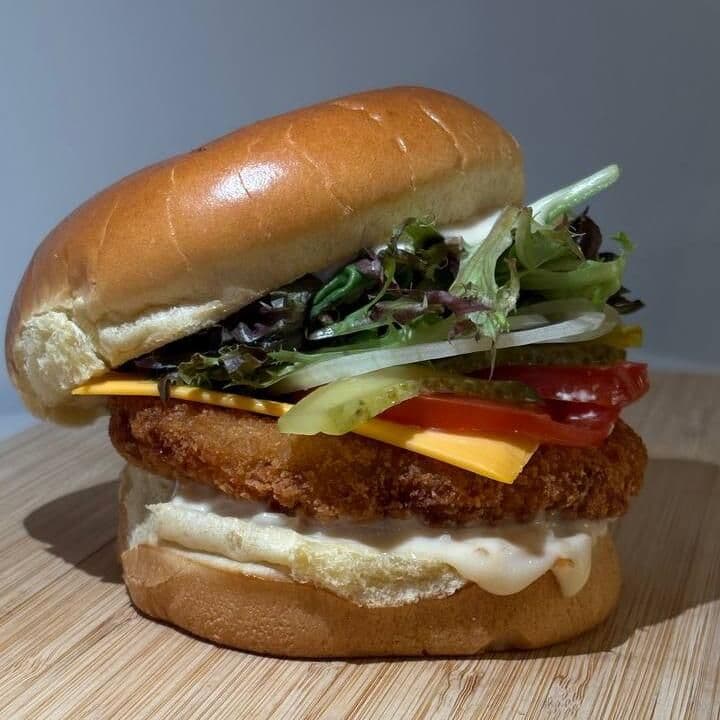 Burger with fish