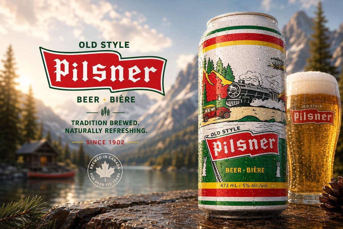 OLD STYLE PILSNER (8 CANS X 355ML) 5.0% ABV (8 x 355 mL)