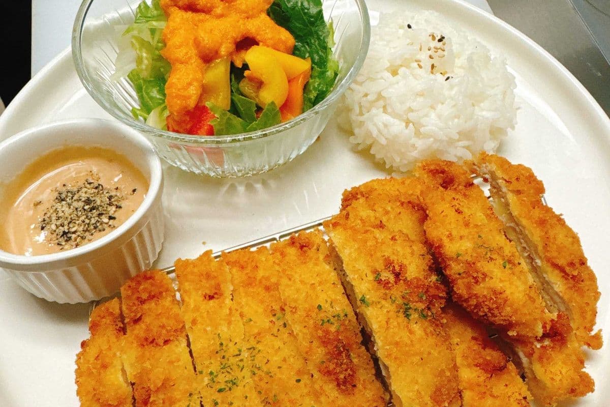Tonkatsu Rice (Pork Cutlet)