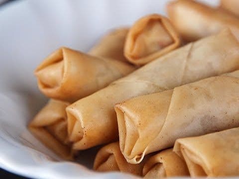 Pork and Vegetable Spring Rolls 2 pieces