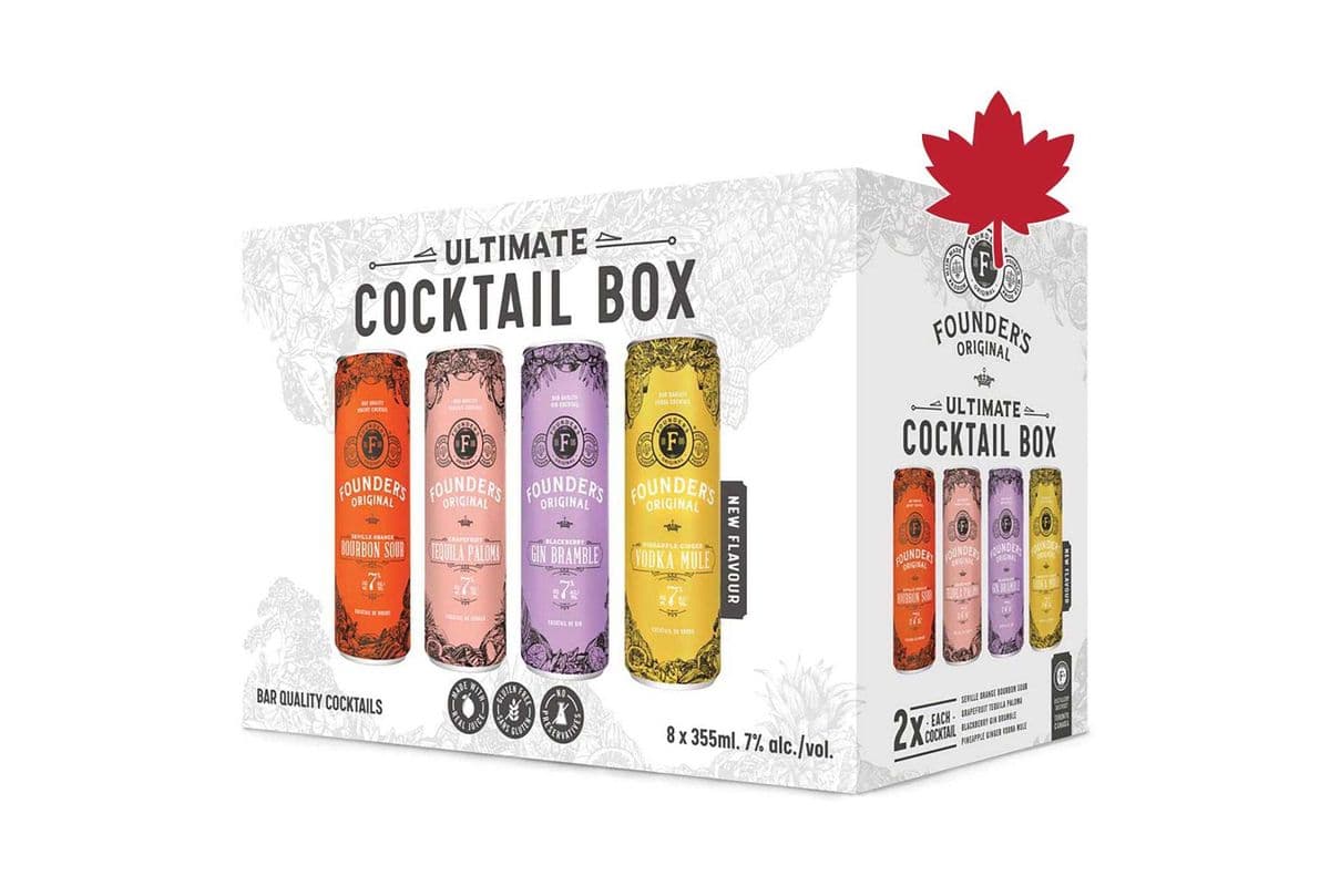Founder’s Original Cocktail Box (8 x 355 ml)
