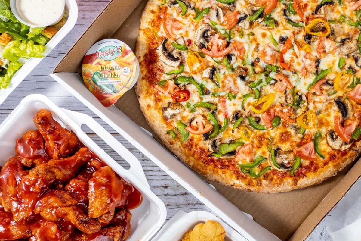 Large Pizza and Wings Combo