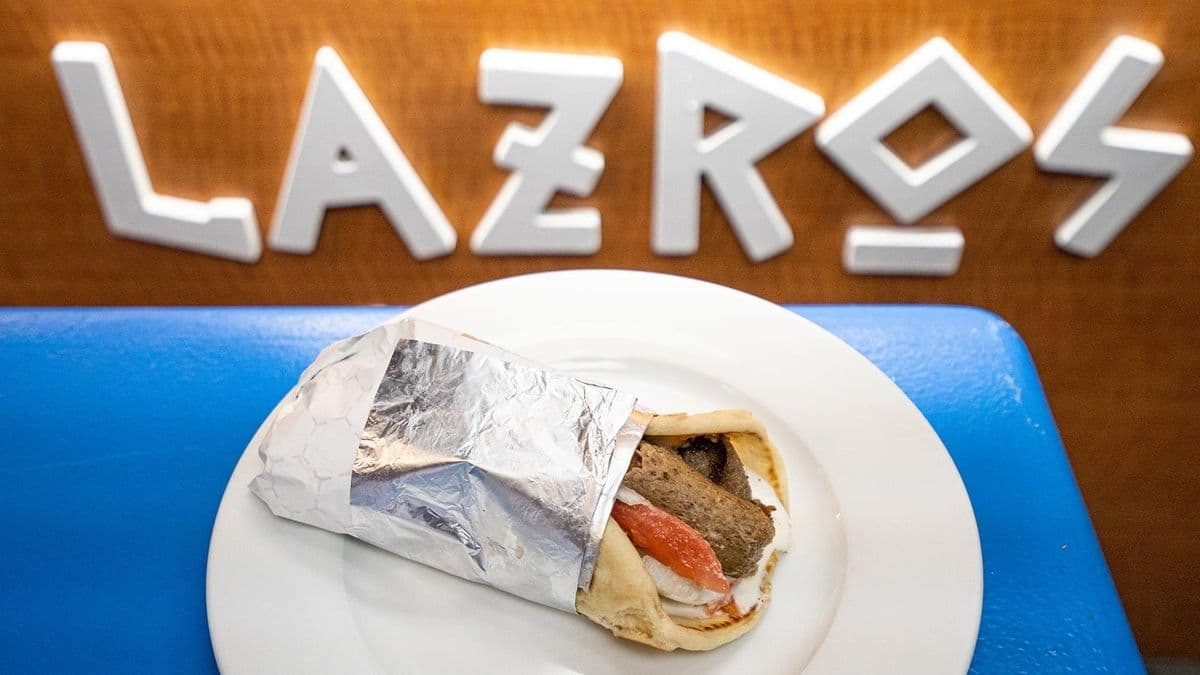 Beef and Lamb Gyro Pitta