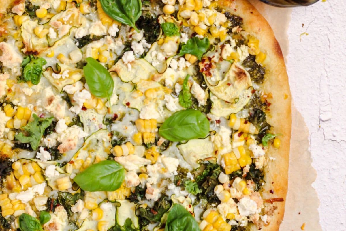 Paneer Pudina Pizza