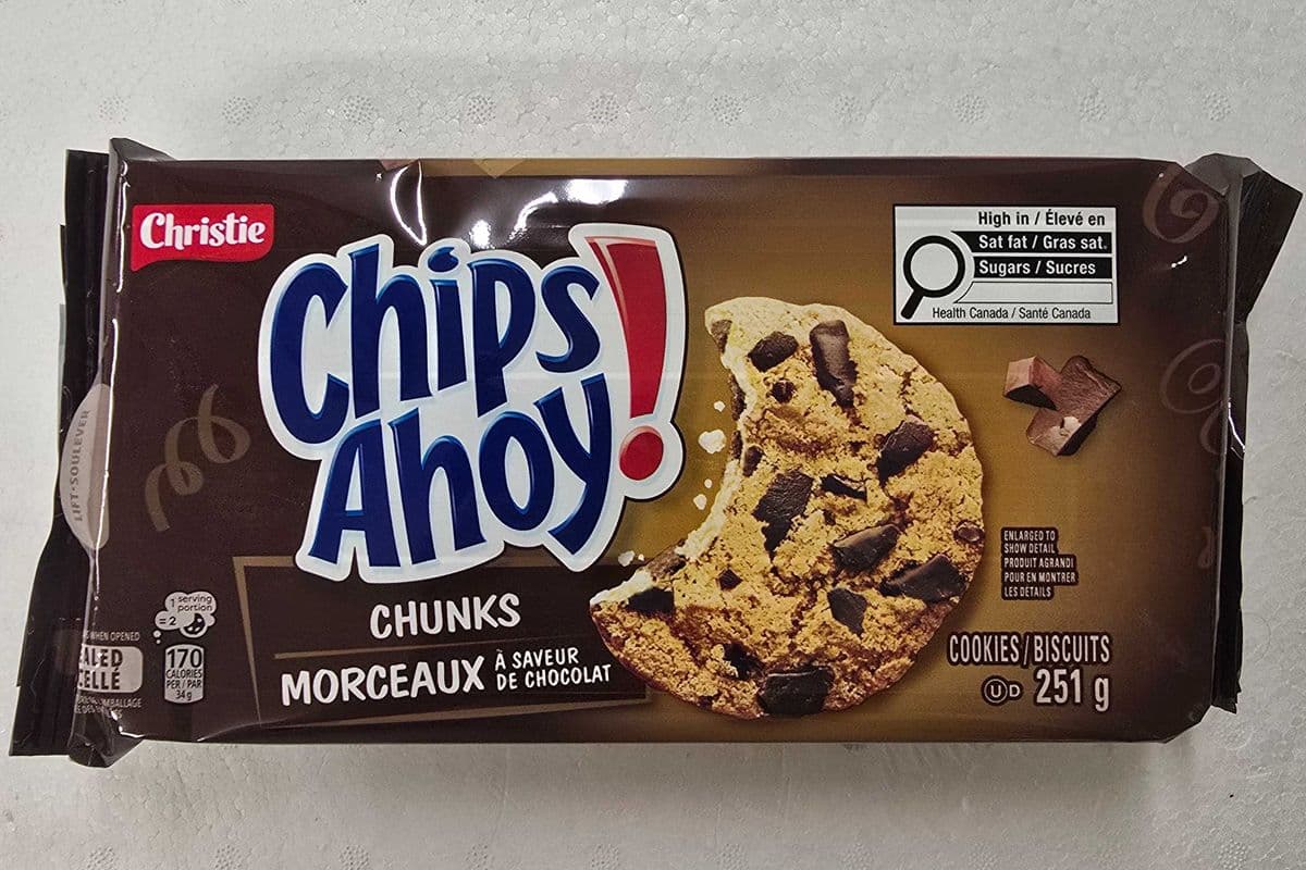 Chips Ahoy Chunks cookies 251g (251g)