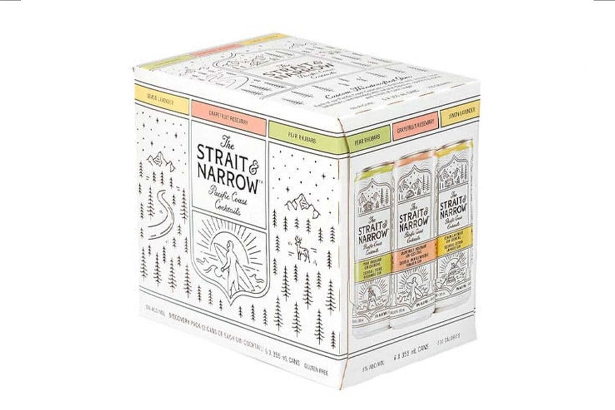 Strait & Narrow Discovery Pack (Gin) (6 x 355 ml)
