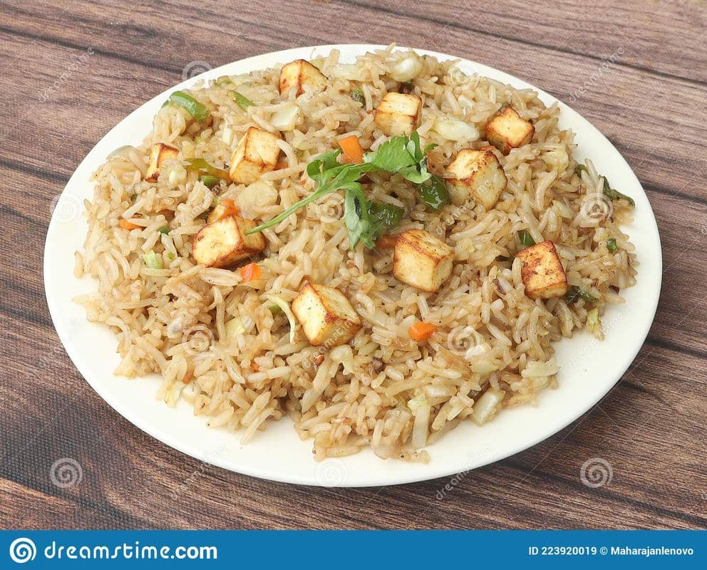 Veg Paneer Fried Rice