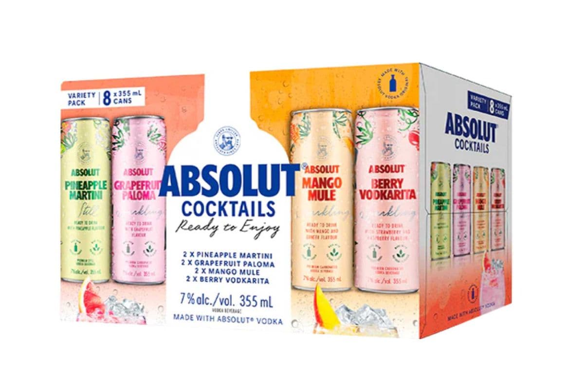 Absolut Rtd Mixer Pack Cosmo 8Pk (8 x 8x355ML)