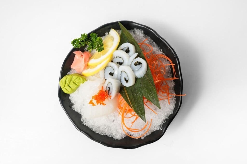 Mongo Ika Sashimi (5 pcs) / 墨鱼生鱼片