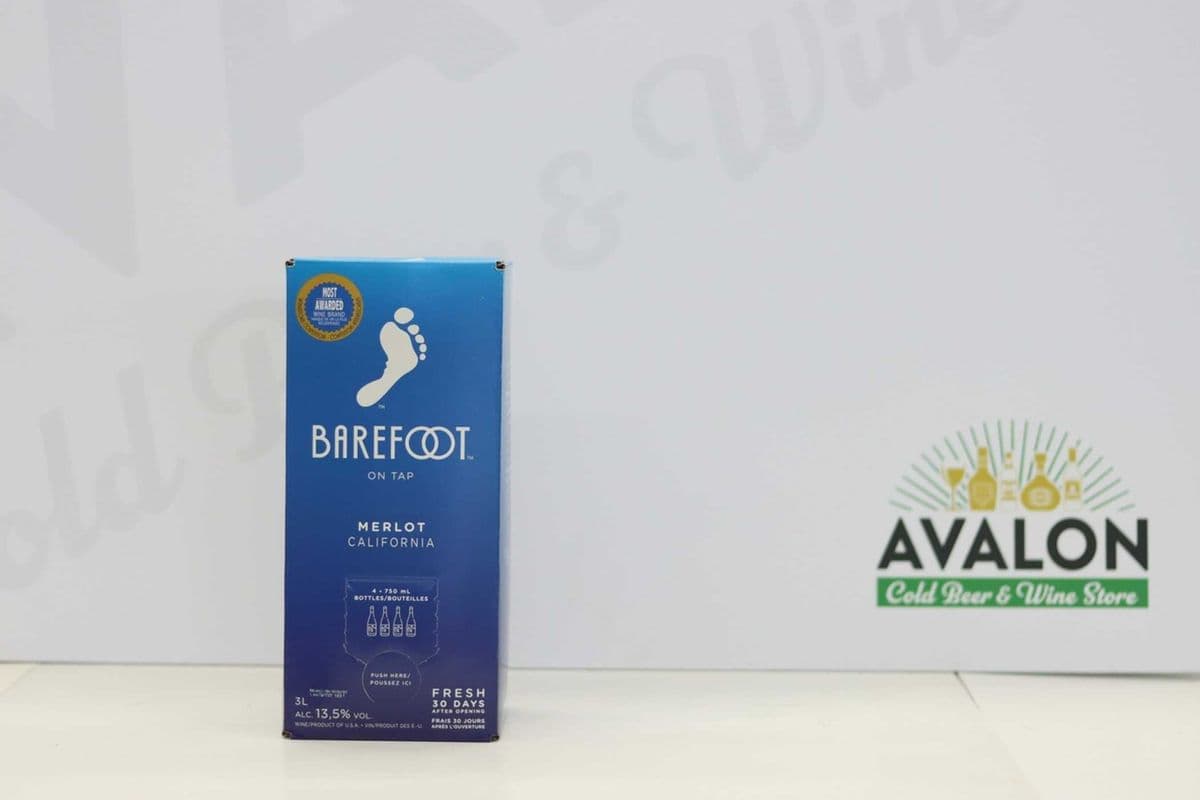 Barefoot Merlot 3L Box (1 x 3L)