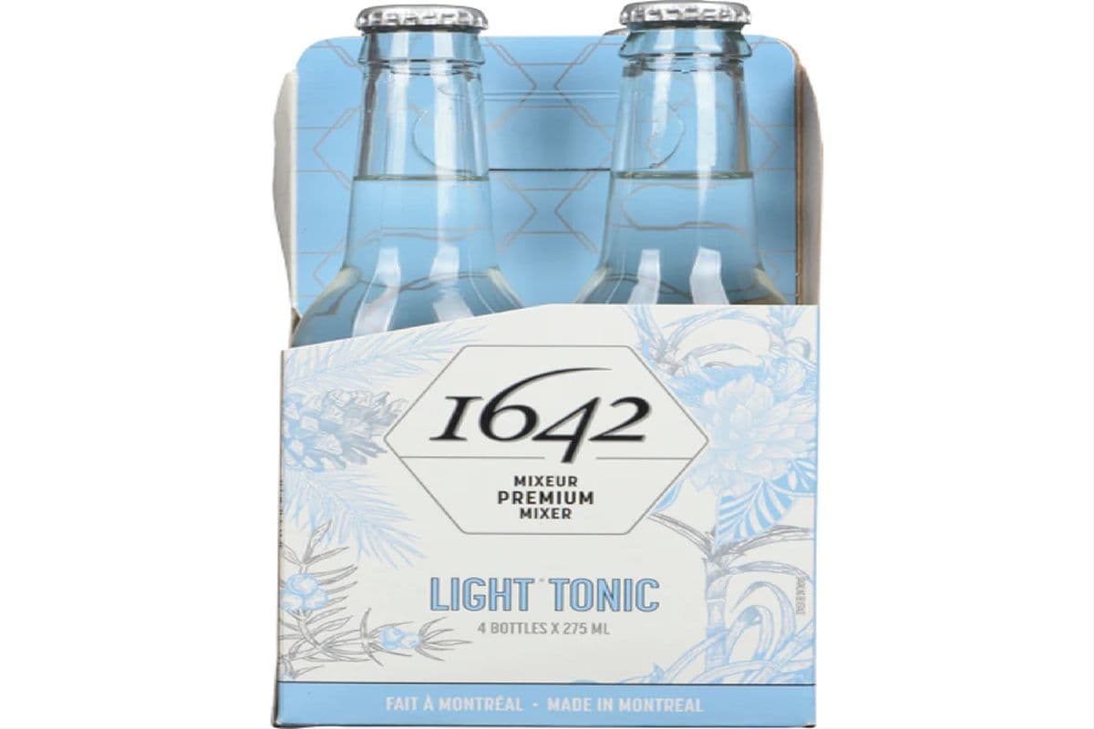 1642 Canadian Light Tonic Water - 4 pack