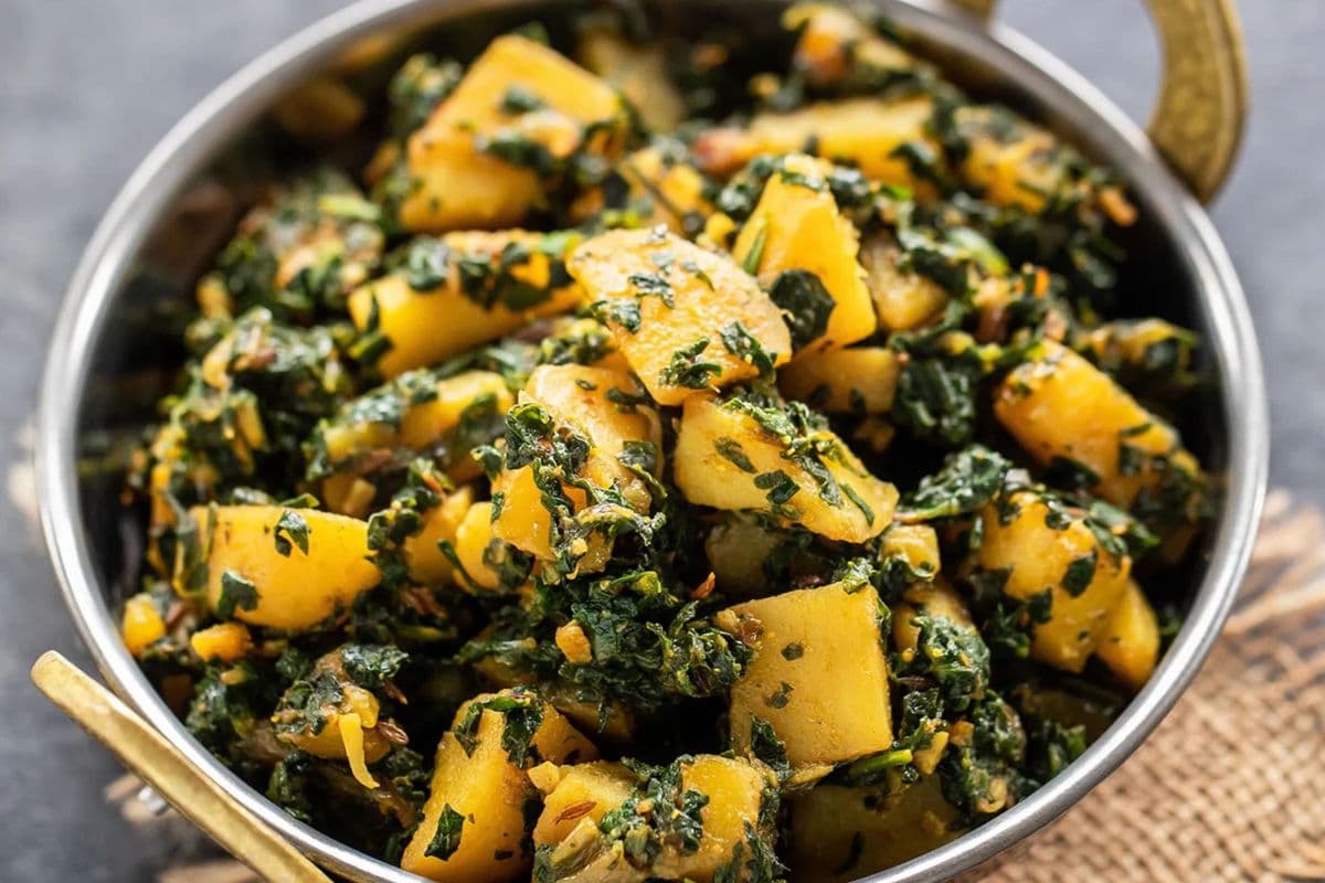 Aloo Palak