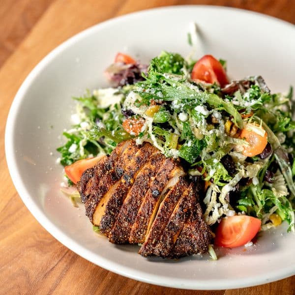 BLACKENED CHICKEN COWBOY SALAD (GLUTEN FRIENDLY)