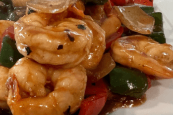 Prawns in Black Bean Sauce 豉汁虾球