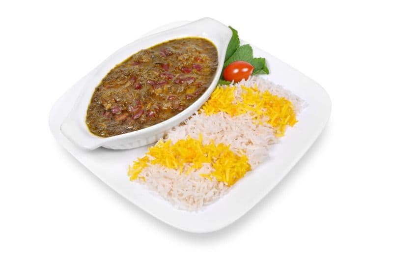 Green Herb Veal Stew - Ghormeh Sabzi