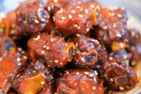 56. Sweet-and-Sour Bone-In Spareribs