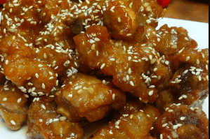 Honey Garlic Pork (Boneless) 蜜肉