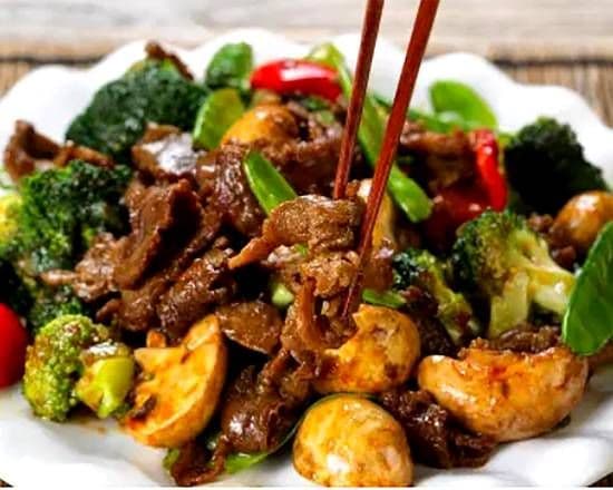 39. Beef with Mixed Vegetables (24oz)