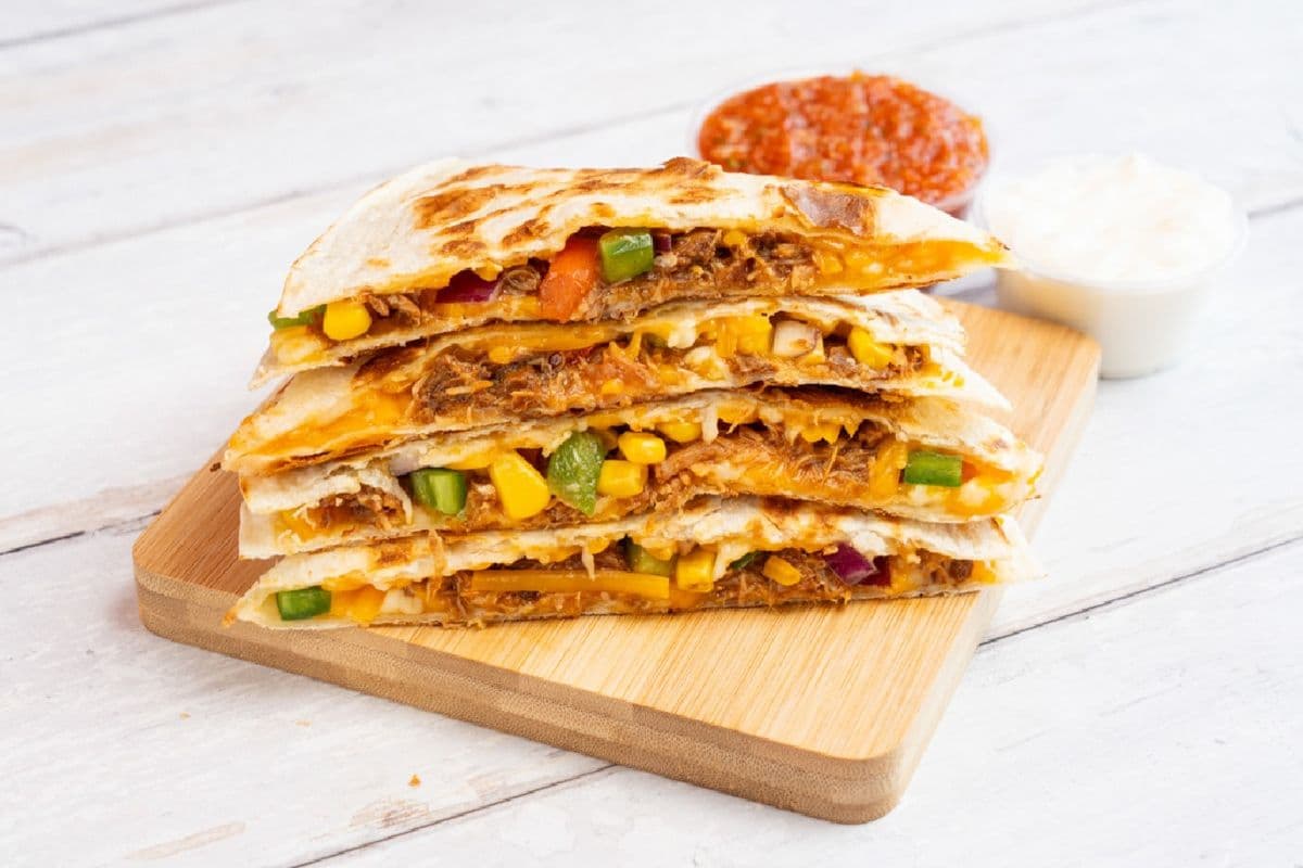 Pulled Pork Quesadilla