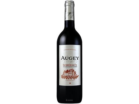 Augey Rouge Bordeaux, 750mL red wine (12.5% ABV)