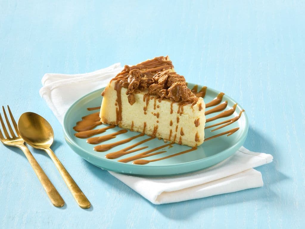 NY Lotus Cheesecake Slice Only
