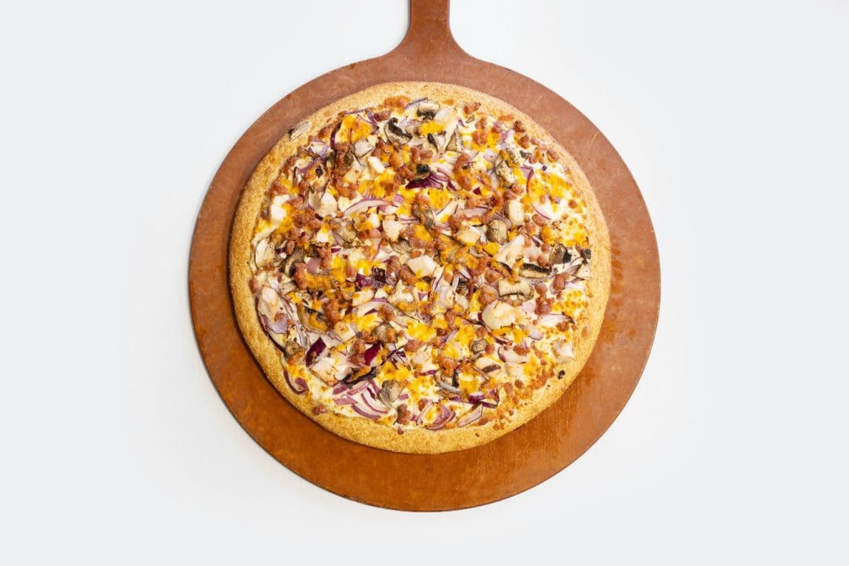 10" Small Garlic Chicken Bacon Pizza