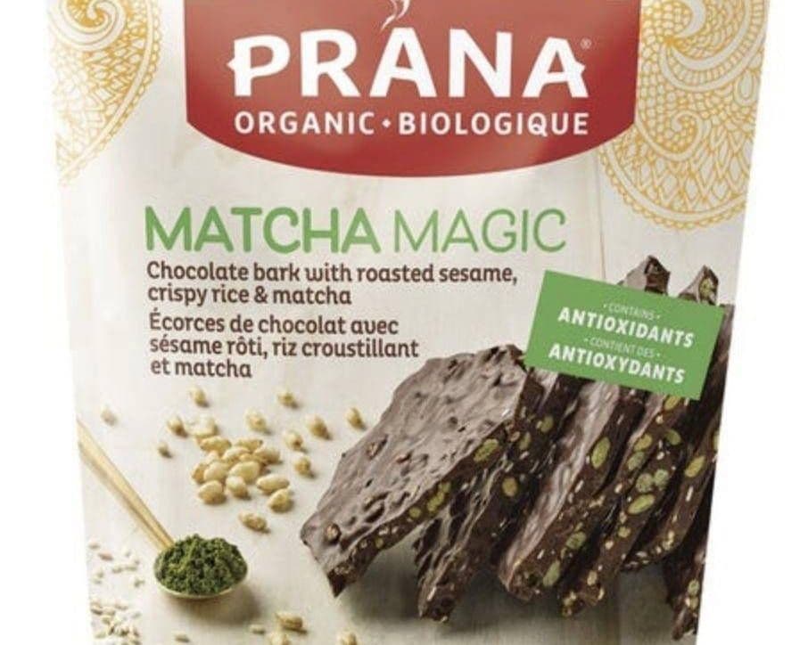 PRANA MATCHA MAGIC CHOCOLATE BARK 100G