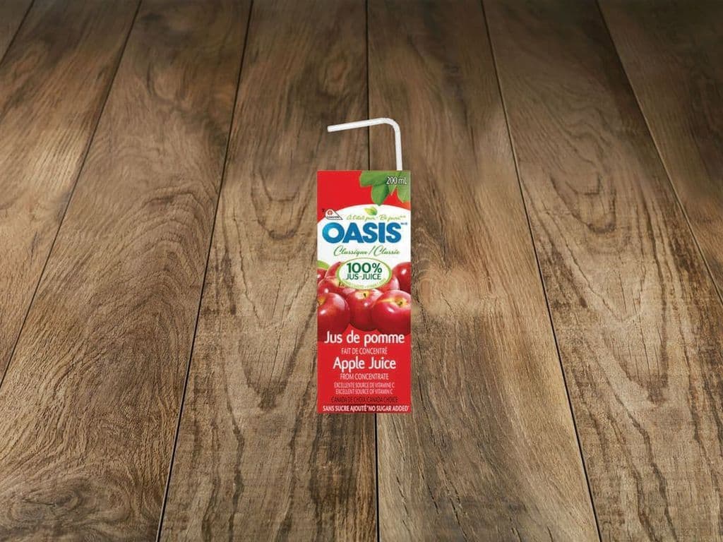 Jus de pomme Oasis en boîte / Oasis Apple Juice Box