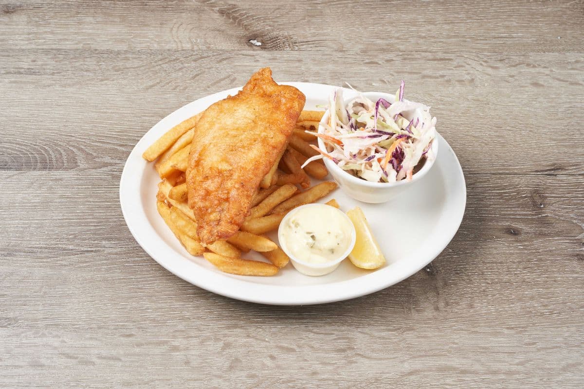 English Style Fish and Chips