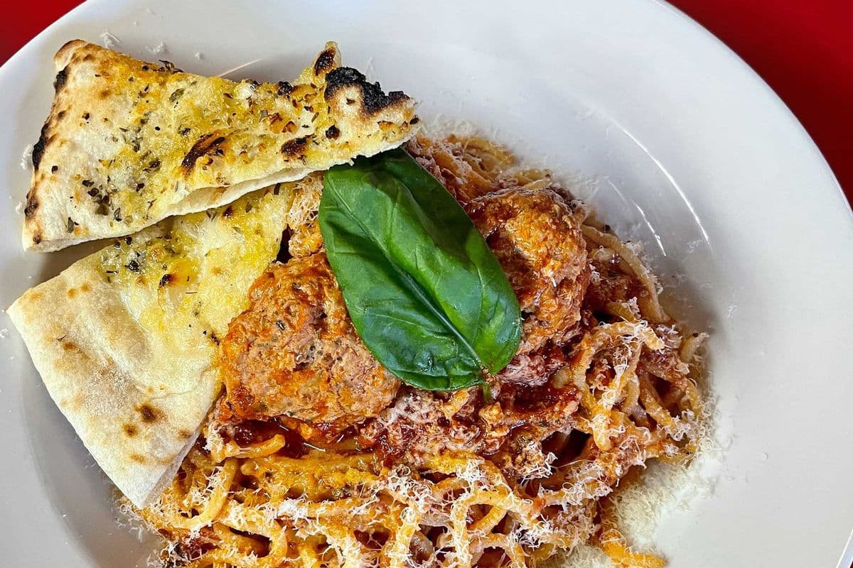 Spaghetti and Polpette All Italiana