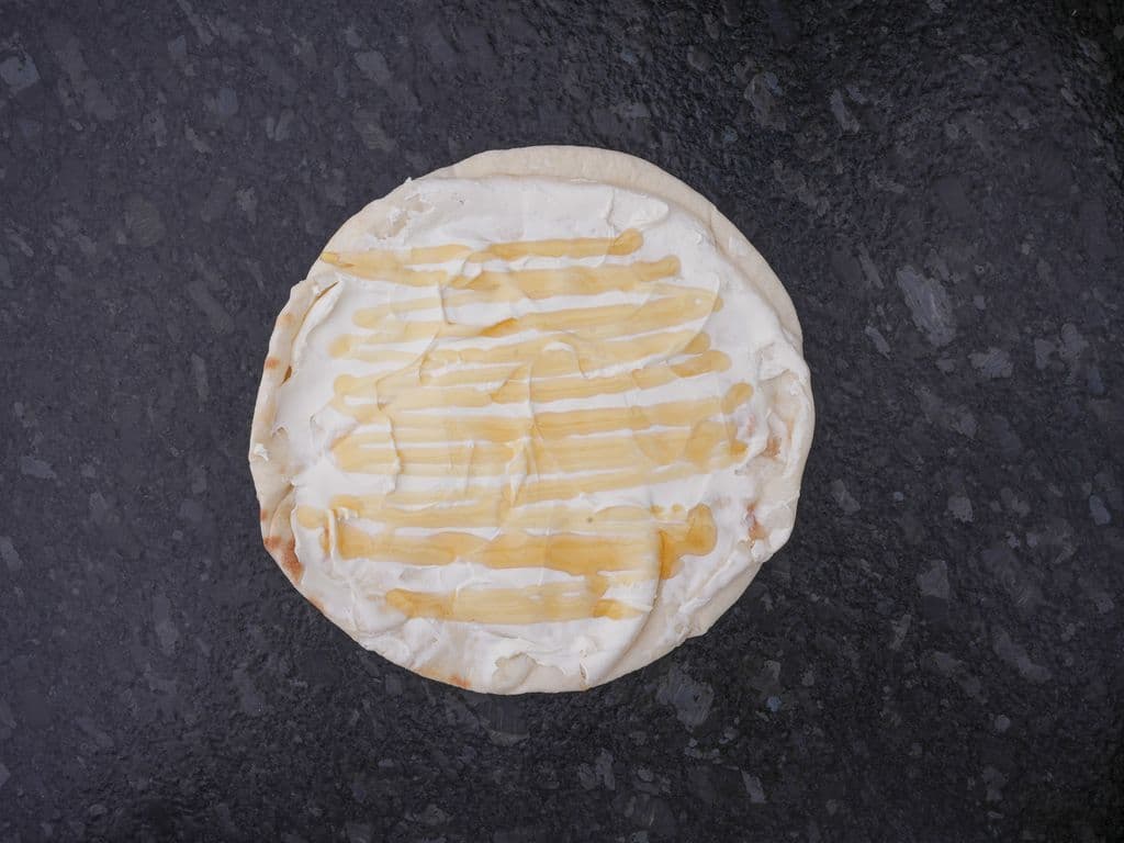 Labneh with Honey Manakish