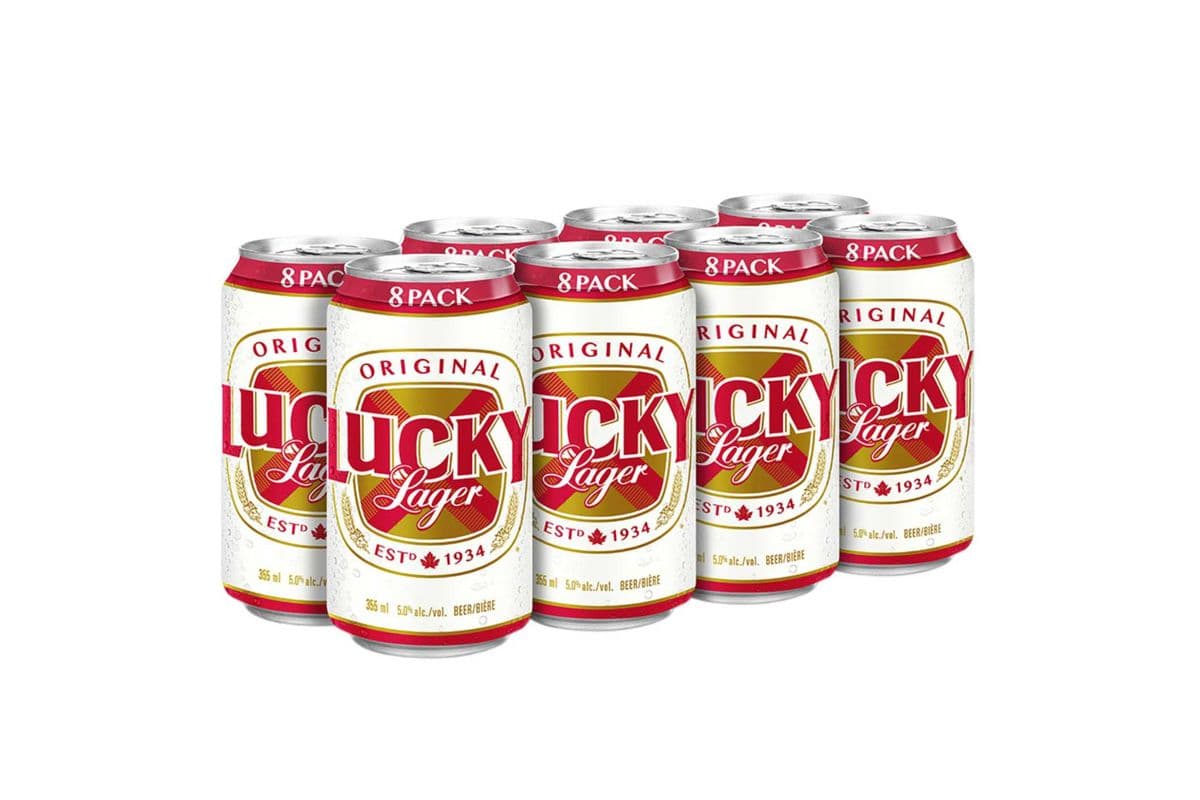 Lucky Lager (8 Cans) (8 x 355ML)