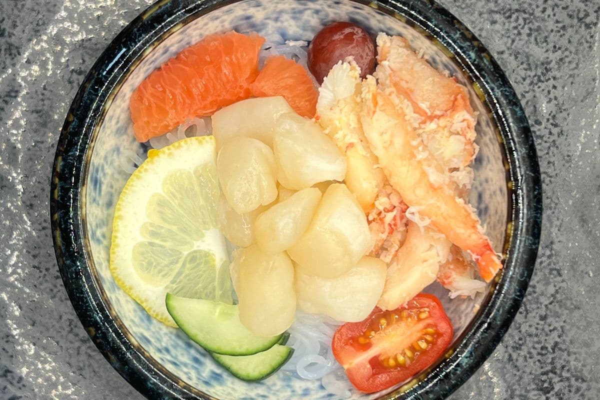Seafood Sunomono