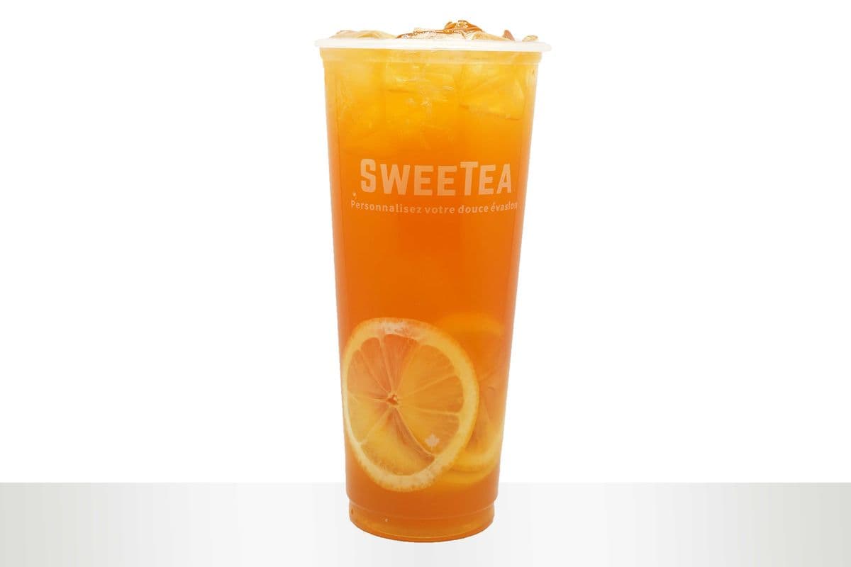 Sunshine Peach Lemonade