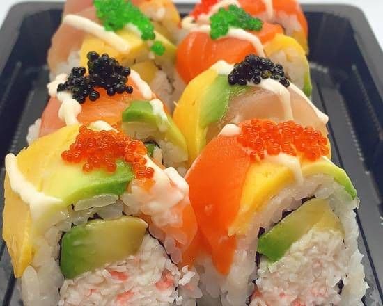 Rainbow Roll (8 pcs) / 彩虹卷 (8 pcs)
