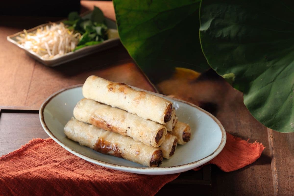 2D. Gluten-Friendly Vegetables Srping Rolls (4 pcs)
