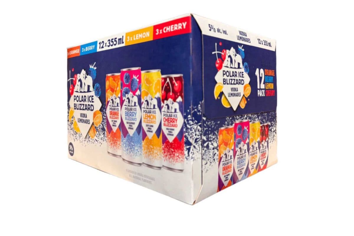 Polar Ice Blizzard Variety Pack (12 x 355ml can)