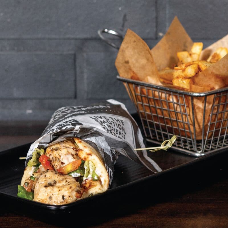 Souvlaki Chicken Wrap