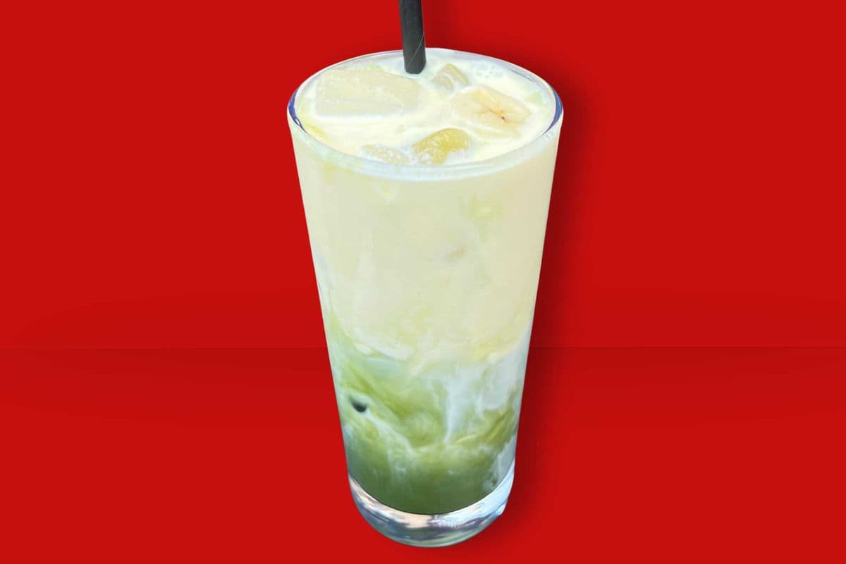 Iced Matcha-nana glacé