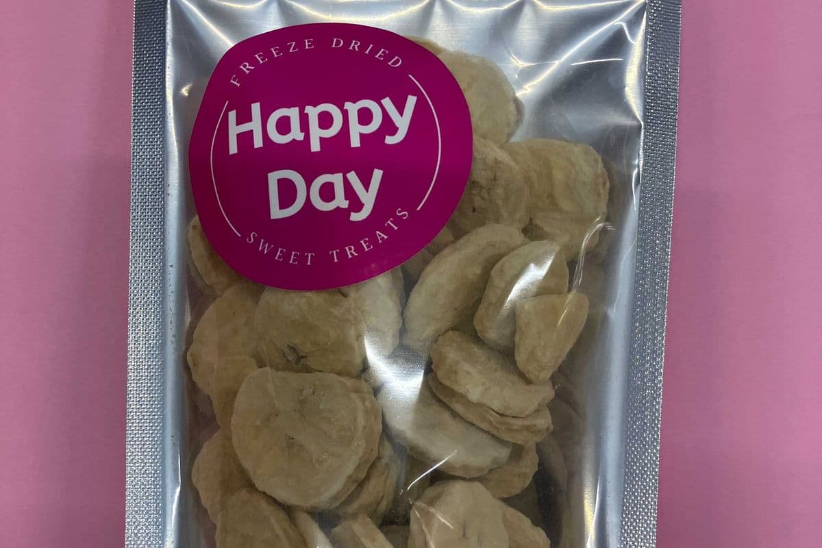 Happy Day Freeze Dried Bananas