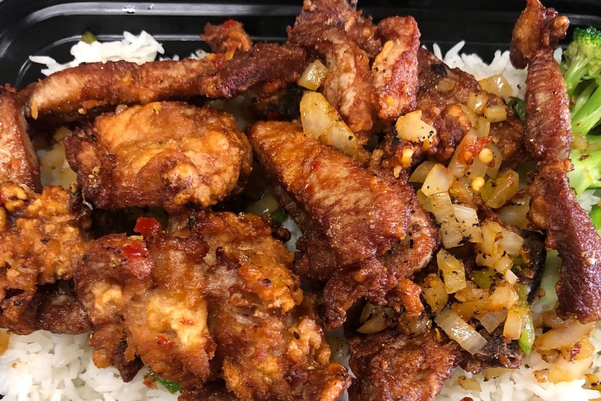 21. Salty Peppery Pork Chop