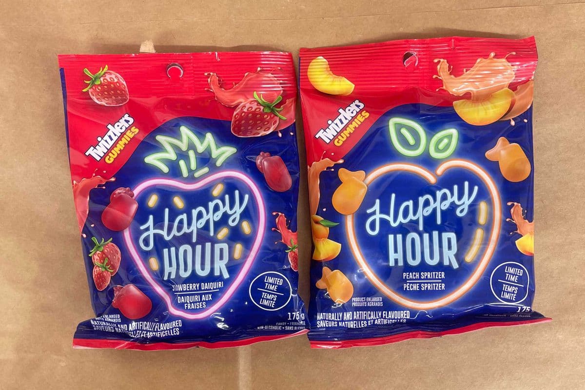 Twizzler Gummies - Happy Hour Strawberry Daiquiri (175g Bag)