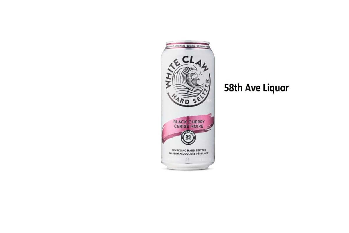 WHITE CLAW BLACK CHERRY CAN (1 x 473ML)