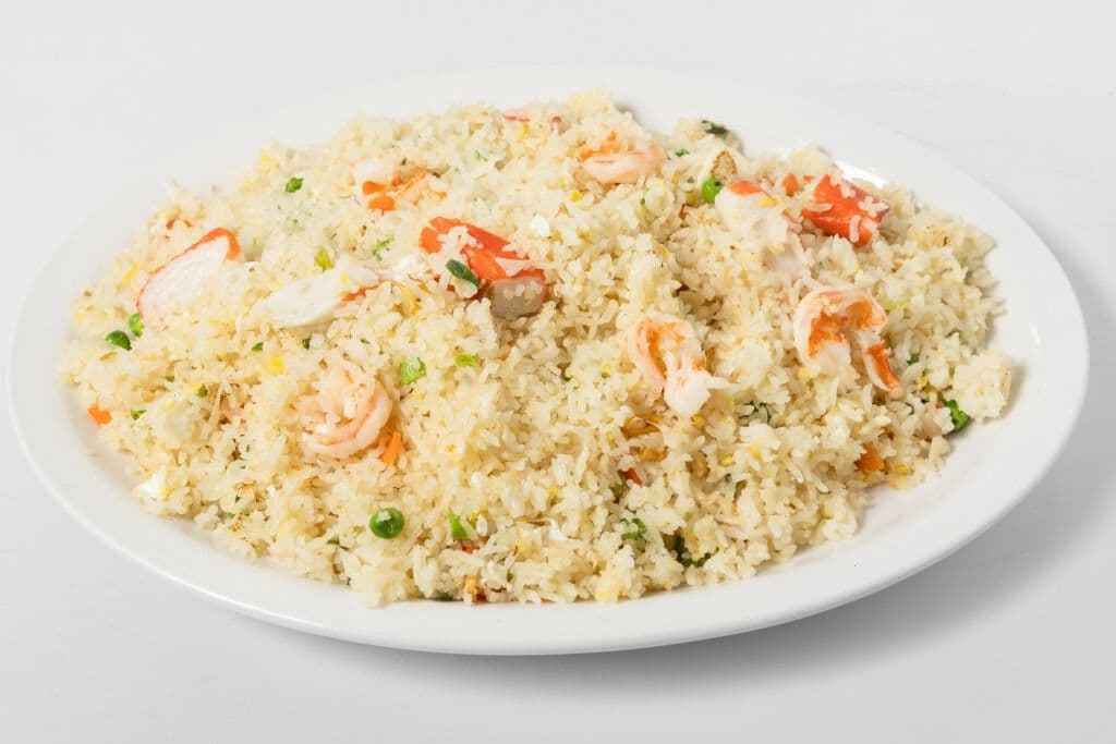 F5. Seafood Fried Rice with Vegetables