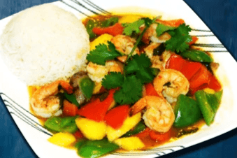 706. Mango Stir Fried - Xoai Voi Com Trang