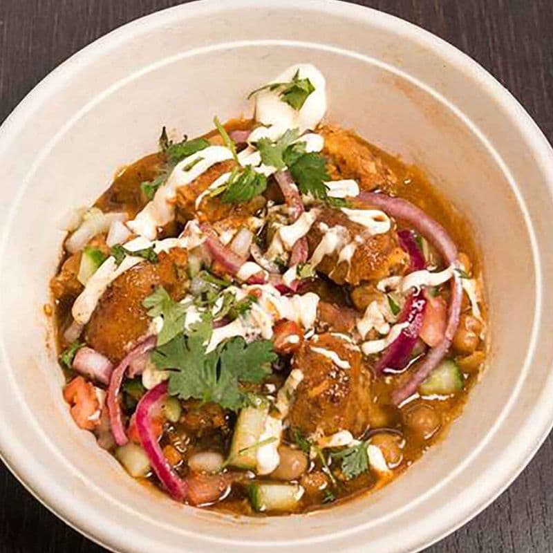 Aloo Tikki Chaat